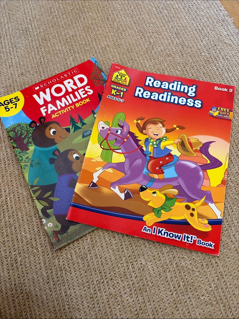 Scholastic Reading workbooks